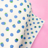 BLUE RASPBERRY BABE | PREMIUM FAUX LEATHER FABRICS