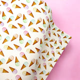 ICE CREAM CONES | PREMIUM FAUX LEATHER FABRICS