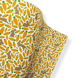CARROT DASH PREMIUM FAUX LEATHER FABRICS