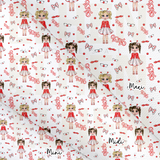 SPOTTY DOLLY CANVAS LUX PREMIUM PRINTED FABRIC- 3 SIZES- 3 STYLES
