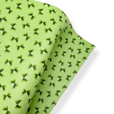 GREEN BOWS PREMIUM FAUX LEATHER FABRICS