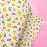 TUTTI FRUTTI TREATS | PREMIUM FAUX LEATHER FABRICS
