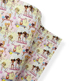GYMNASTICS TEAM PREMIUM FAUX LEATHER FABRICS