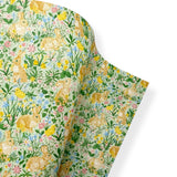BUNNY & CHICK IN THE FLOWERS PREMIUM FAUX LEATHER FABRICS