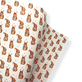 CHOCOLATE BUNNY FRIENDS PREMIUM FAUX LEATHER FABRICS