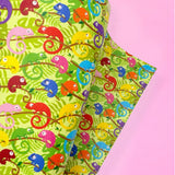 COLOURFUL CHAMELEONS | PREMIUM FAUX LEATHER FABRICS