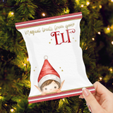 DIY TREAT PACKET- RED MAGICAL ELF TREATS