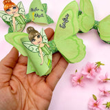 3D FAIRY WING GREEN DOLLY 3.5” | DIY HAIR BOW LOOP CUTOUTS