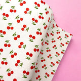 CHERRY BABE | PREMIUM FAUX LEATHER FABRICS
