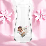 CUSTOM- PHOTO & MESSAGE SOLVENT MUG DECAL- MAMA’S FLOWERS
