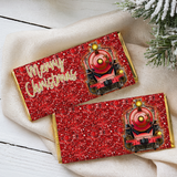 EXPRESS TRAIN CHOCOLATE WRAPPER- RED