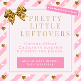 Canvas Couture - Unbacked Surprise Scrap Pack Bundles