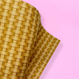 LIGHT BASKET EFFECT | PREMIUM FAUX LEATHER FABRICS