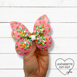 TROPICAL JUNGLE BUTTERFLIES | DIY CUT OUT FAUX LEATHER FABRIC SHEETS