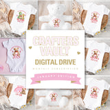 THE CRAFTER’S VAULT- DIGITAL IMAGE DRIVE- MONTHLY EDITION - 2025