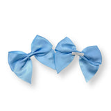 ITALIAN SATIN BOWS WITH ADHESIVE TAB - PACK OF 6