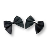 ITALIAN SATIN BOWS WITH ADHESIVE TAB - PACK OF 6