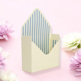 CREAM STRIPE ENVELOPE GIFT BOX