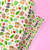 BESTIES IN THE JUNGLE | PREMIUM FAUX LEATHER FABRICS