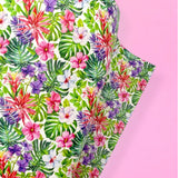 JUNGLE FLORAL | PREMIUM FAUX LEATHER FABRICS