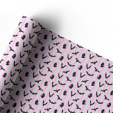 STRIPEY NEON BATS | PREMIUM LEATHERETTE FABRIC