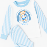 CUSTOM DTF TRANSFER | WHEN I WAKE UP- NURSERY- BLUE