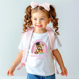 CUSTOM DTF TRANSFER | NURSERY GRADUATE TEDDY 2025 PINK