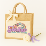 CUSTOM DTF TRANSFER | RETRO TEACH LOVE INSPIRE