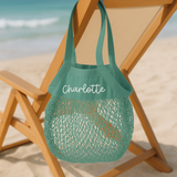 COLOURED PERSONALISED BEACH BAGS