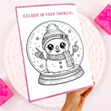 SNOWGIRL'S NORTH POLE ADVENTURE BLANK STORY BOOKLETS- PREMIUM CARD
