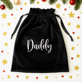 EMBROIDERED VELVET SACKS