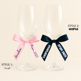 CUSTOM DTF | PROM RIBBON BOW NAMES