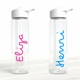 Summer Personalised Water Bottle Names Vinyl Decal - Approx 4-5''