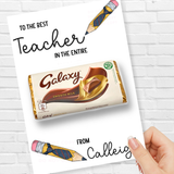TIE PENCIL | BEST TEACHER IN THE ENTIRE GALAXY BOARD
