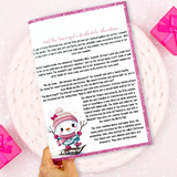 SNOWGIRL'S NORTH POLE ADVENTURE BLANK STORY BOOKLETS- PREMIUM CARD