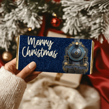 EXPRESS TRAIN CHOCOLATE WRAPPER- NAVY