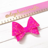 The Flutter Hair Bow- 3 Sizes on 1 Die Cutter/ Template- PRE ORDER
