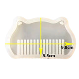 Cute Kitten Comb Accessory Moulds