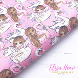 New Pool Girl Pink Standard Fabric Felt