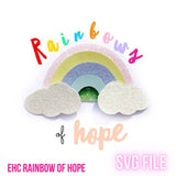 EHC Exclusive Rainbow of Hope SVG