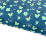 Save our Planet Lux Premium Canvas Bow Fabrics