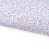 Happy Birthday Wrap Lux Premium Canvas Bow Fabrics
