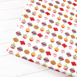 EHC Mini Xmas Baubles Fabric Felt