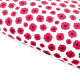 Poppy Love Lux Premium Canvas Bow Fabrics