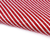 Candy Canes Lux Premium Chunky Glitter Fabric