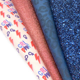 The GRLPWR Navy Collection- Beautiful Featured Fabrics
