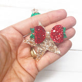 Cute Xmas Star Bow Template or Die Cutter- DIE PRE ORDER