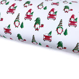 Traditional Xmas Gonks Lux Premium Canvas Bow Fabrics