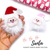 EHC Original Ho, Ho, Ho Santa- Cutest Fluffy Fur Baby Felties