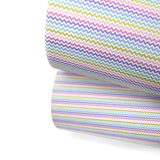 Pastel Zig Zag Chevron EH Printed Patterned Craft HTV Plain Vinyl